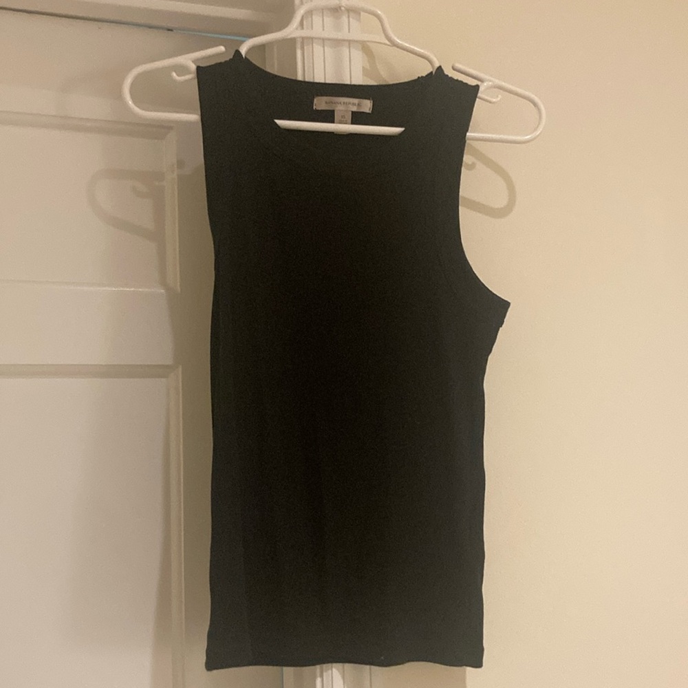 BR black ribbed tank